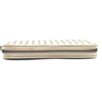Bottega Veneta Long Wallet Intrecciato Leather White — view 5