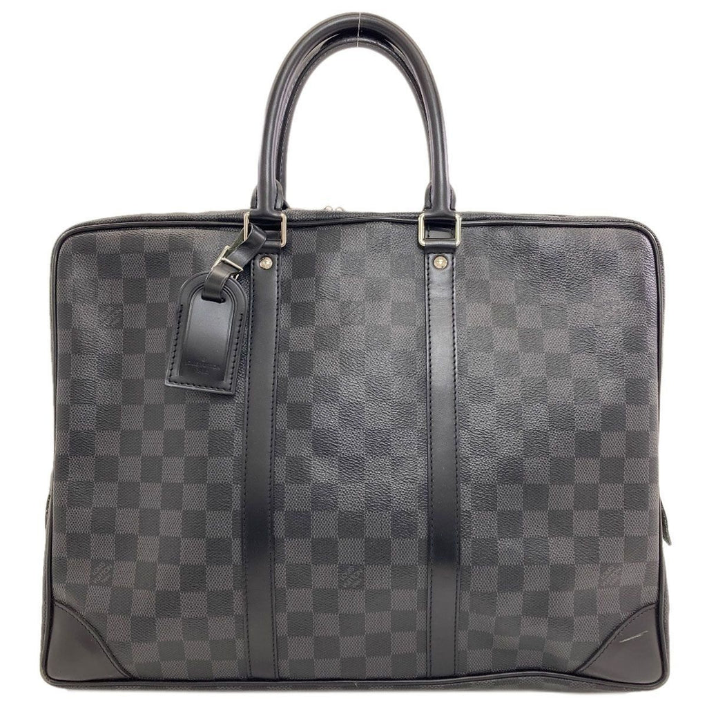Louis Vuitton Porte Documents Jour Business Bag Damier Canvas