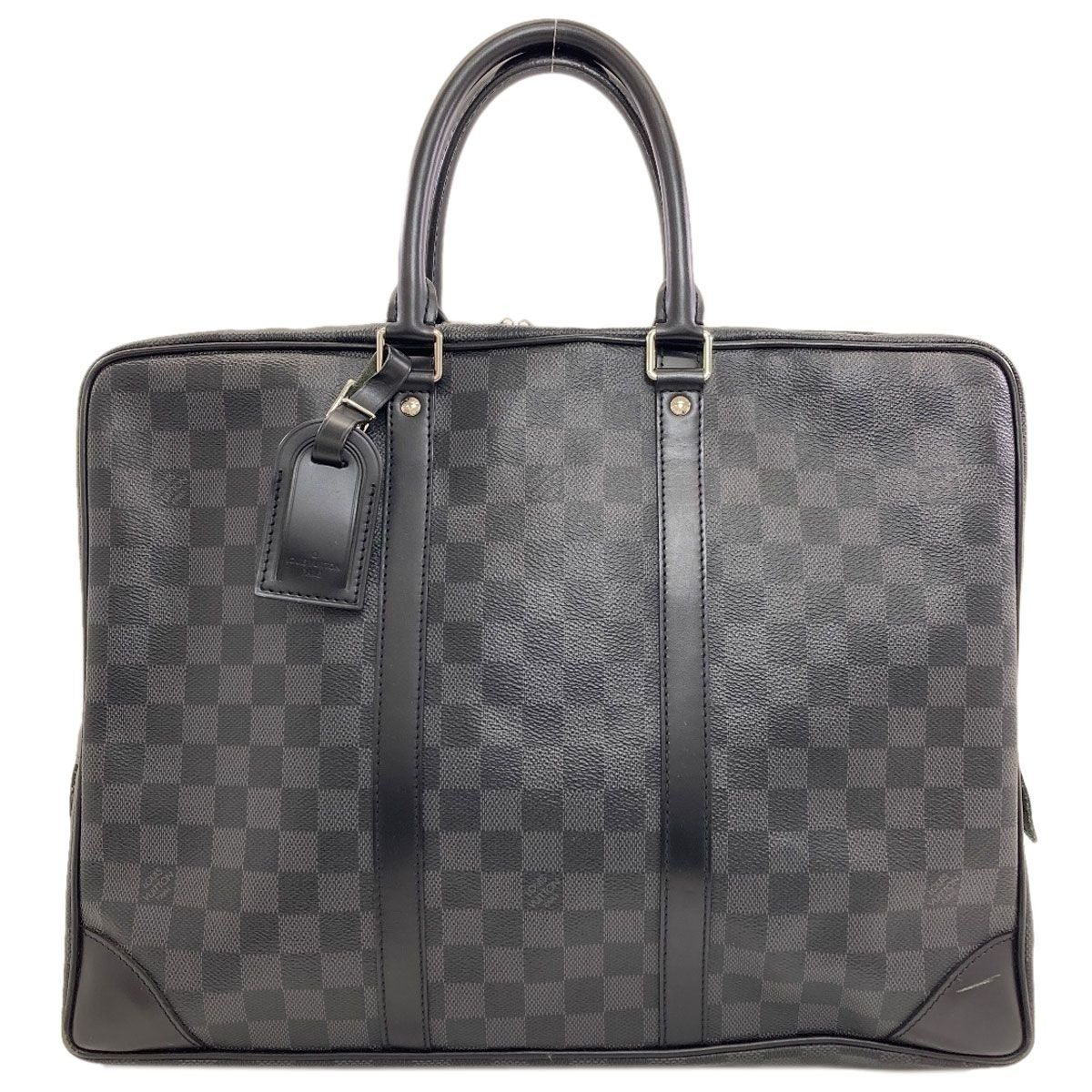 Louis Vuitton Porte Documents Jour Business Bag Damier Canvas