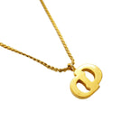 Dior Necklace CD Logo Gold Plated — view 2