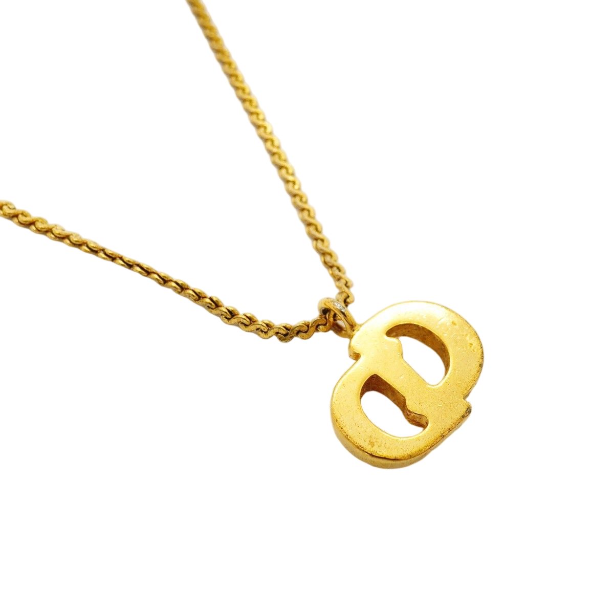 Dior Necklace CD Logo Gold Plated — view 2