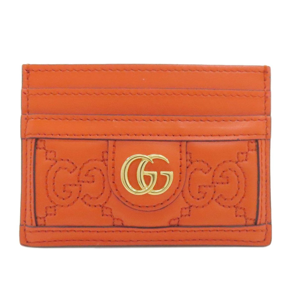 Gucci GG Matelasse Card Case Leather