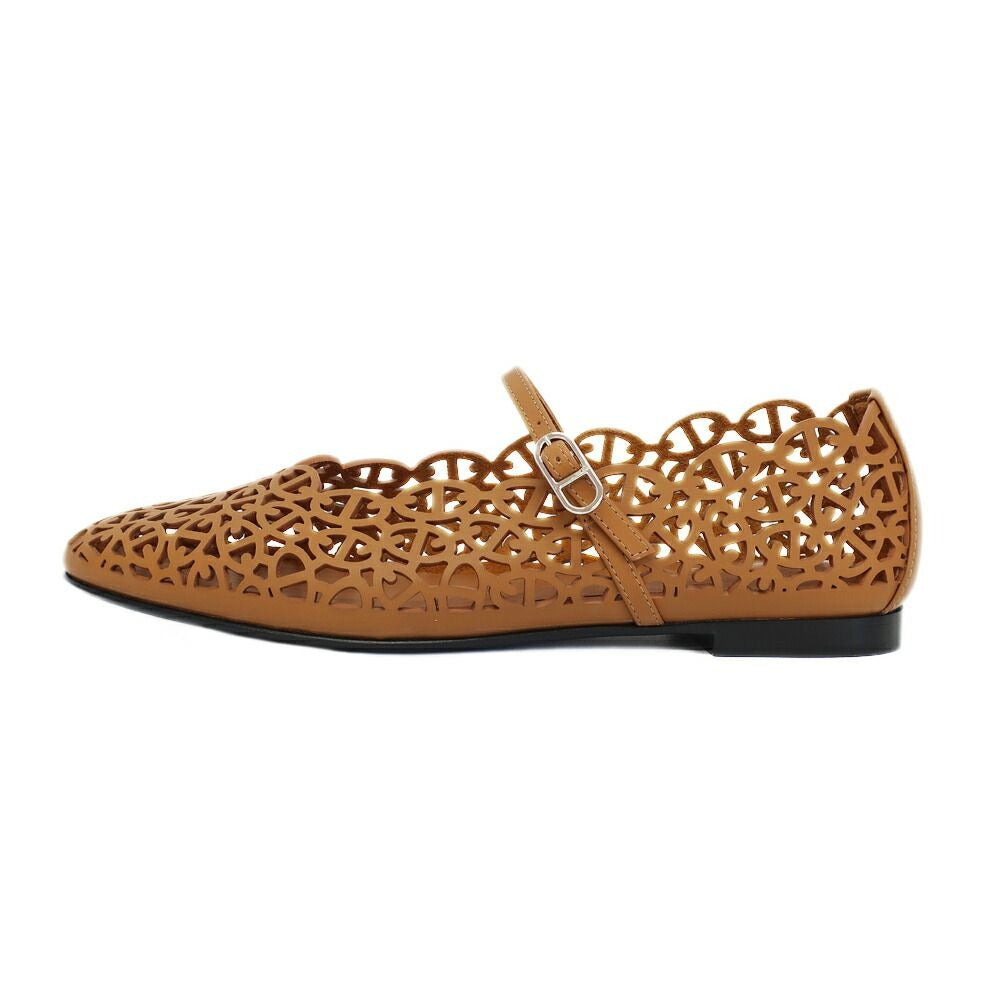 Hermes Ballet Shoes Meri Chaine D'ancre Natural Calf