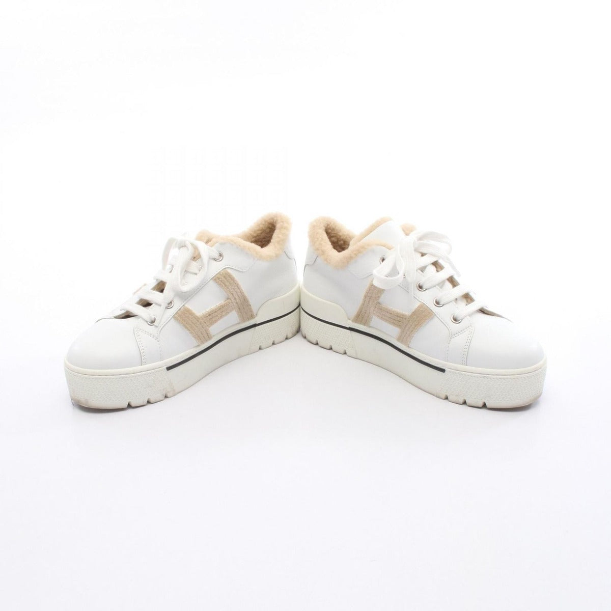 Hermes Sneakers Leather Dare White — view 3