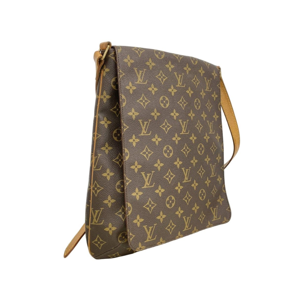 Louis Vuitton Shoulder Bag Monogram Musette Brown — view 2