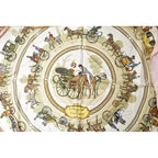 Hermes Scarf Carre 90 Walk to Long Chien la Promenade de Longchamps Silk Light — view 4