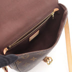 Louis Vuitton Shoulder Bag Cite GM Canvas Leather Chien T-Shirt — view 3