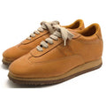 Hermes Shoes Sneakers Low Cut Women Leather Brown Quick