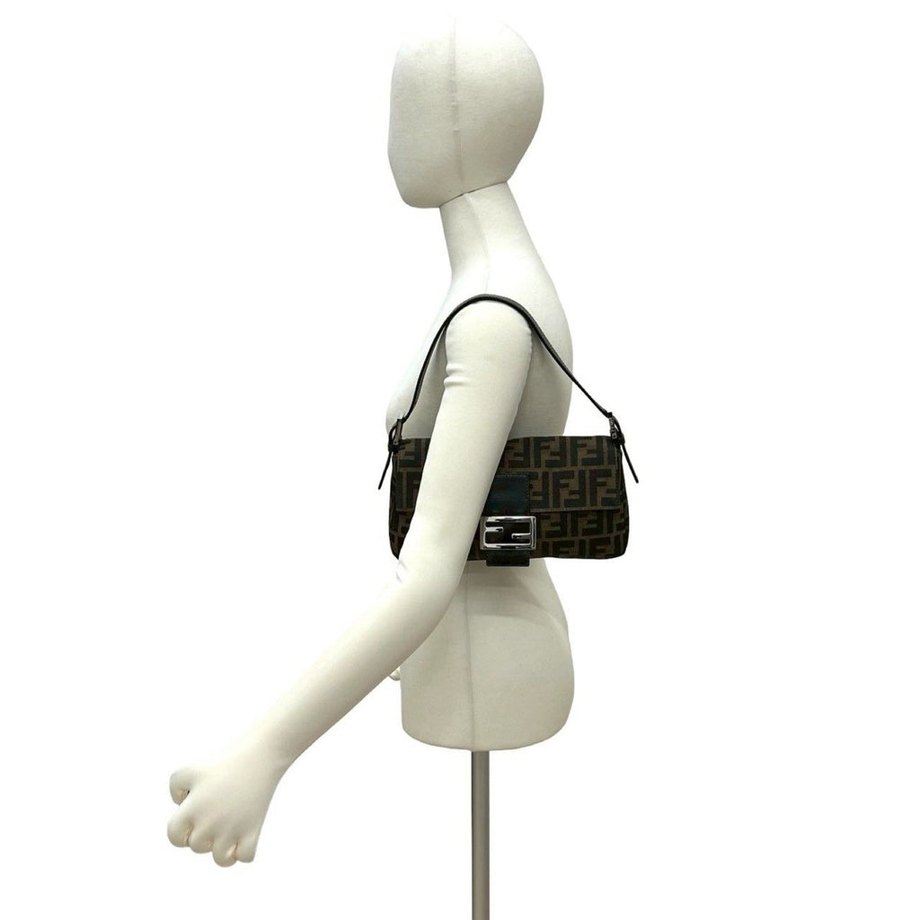 Fendi Vintage Mamma Bucket Zucca FF Pattern Leather Canvas — view 2