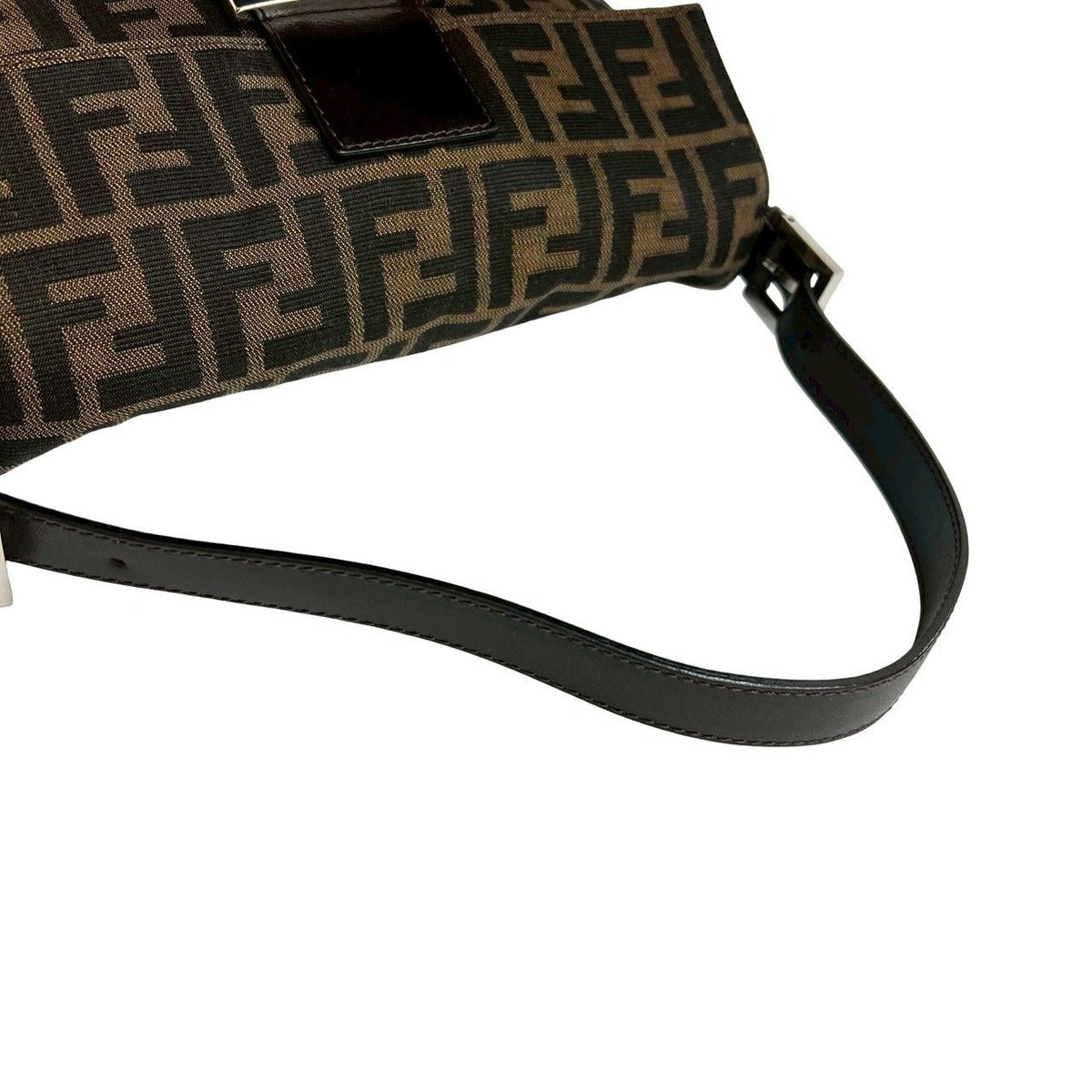 Fendi Vintage Mamma Bucket Zucca FF Pattern Leather Canvas — view 4