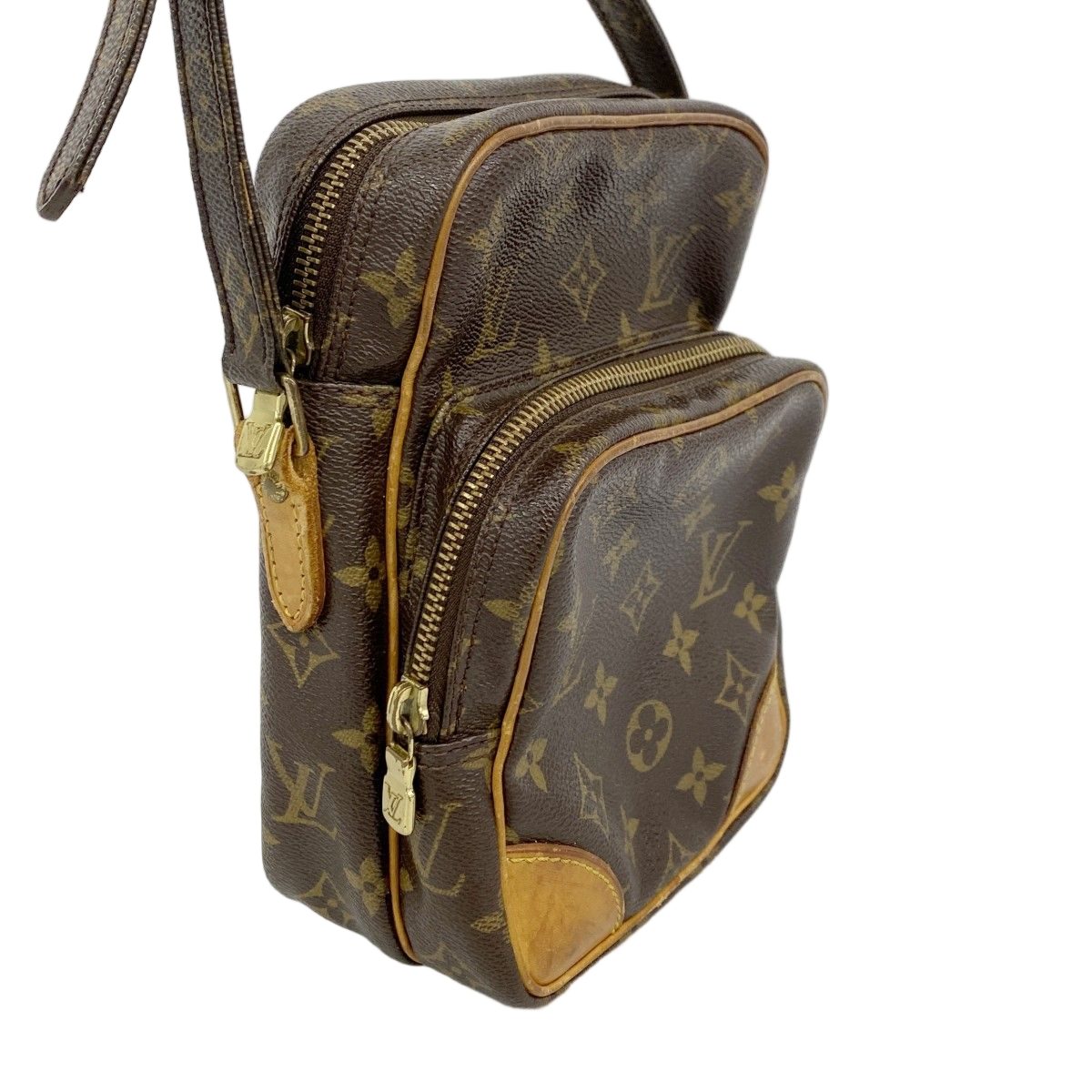 Louis Vuitton Shoulder Bag Monogram Amazon Brown — view 2