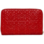 Loewe Coin Case Red Repeat Anagram Purse Leather — view 4
