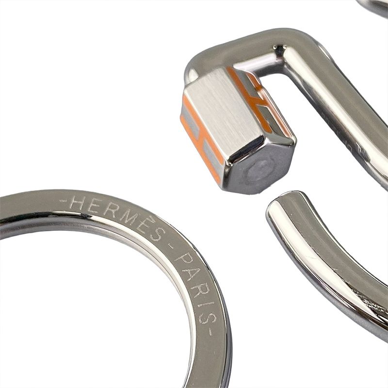 Hermes Faille A Cheval Key Ring — view 4
