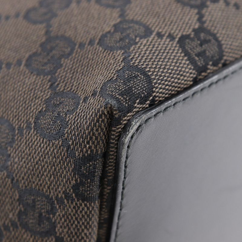 Gucci 002.1098 GG Canvas Brown Tote Bag — view 4