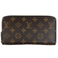 Louis Vuitton Zippy Wallet Round Zip Monogram Brown