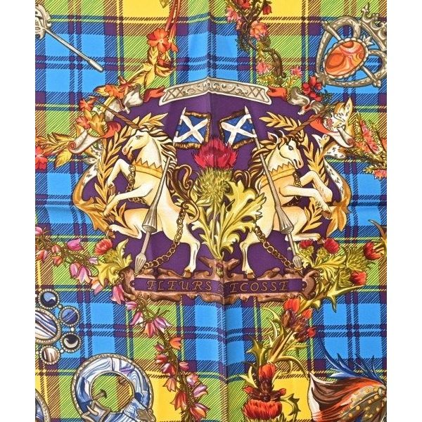 Hermes Bandana Scarf Orange — view 3