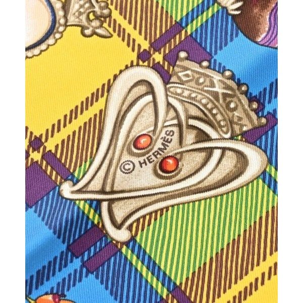 Hermes Bandana Scarf Orange — view 5