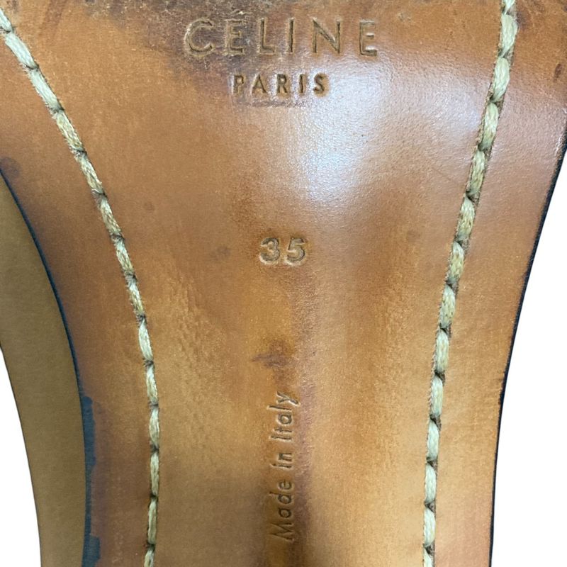 Celine Metal Heel Thong Sandals Size 35 — view 8