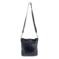 Bottega Veneta Scolpito Leather Shoulder Bag Black