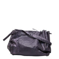 Bottega Veneta Crossbody Bag Purple Leather