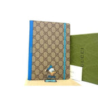 Gucci Disney Collaboration Donald Duck GG Pattern Supreme Notebook