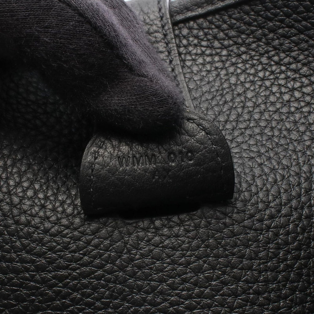 Hermes Shoulder Bag Evelyne 3 Trois GM Black Leather — view 5