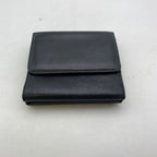 Chanel Wallet Bifold Hook Compact Leather Black CC Logo — view 3