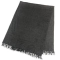 Hermes Super Large Cashmere Shawl Blanket Gray