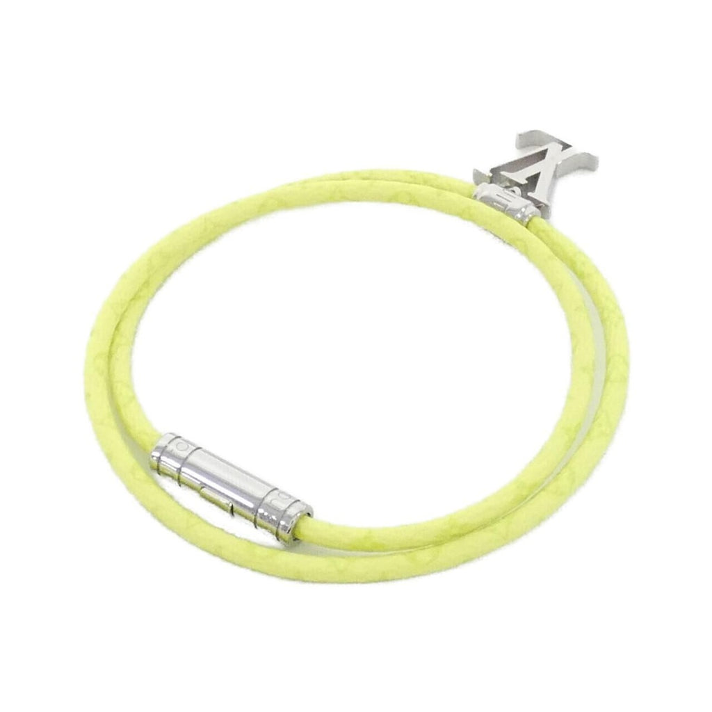 Louis Vuitton Monogram Bracelet Double Tour Jaune Citoron — view 2