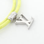 Louis Vuitton Monogram Bracelet Double Tour Jaune Citoron — view 3