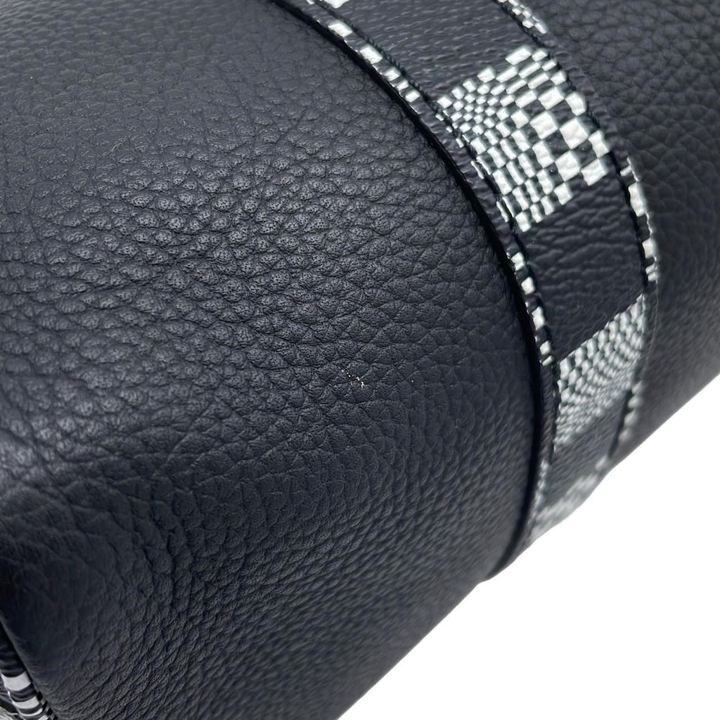 Louis Vuitton Damier Distorted City Keepall XS Shoulder Bag — view 5