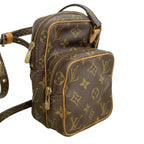 Louis Vuitton Shoulder Bag Monogram Mini Amazon Brown — view 2
