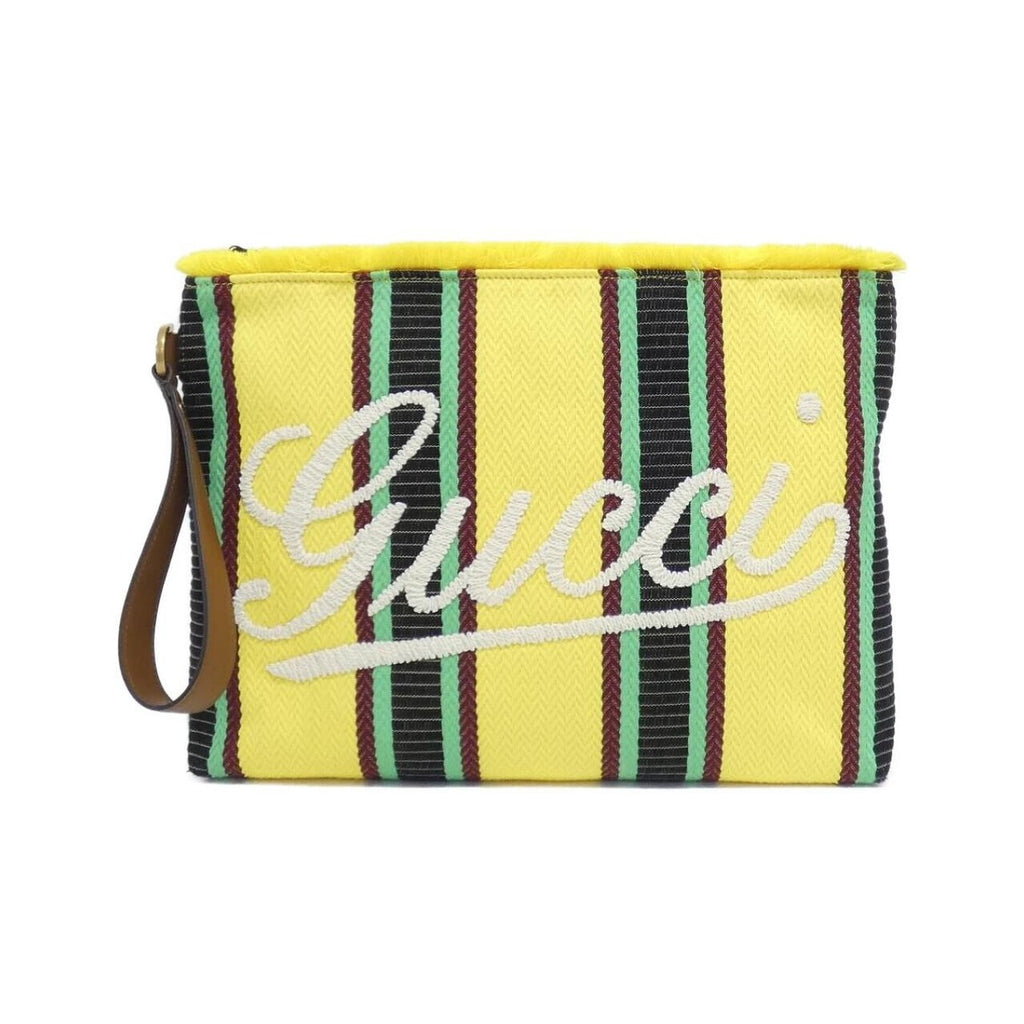 Gucci Bag Canvas Gold