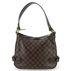 Louis Vuitton Handbag Highbury Damier Canvas Brown Gold Hardware — view 3