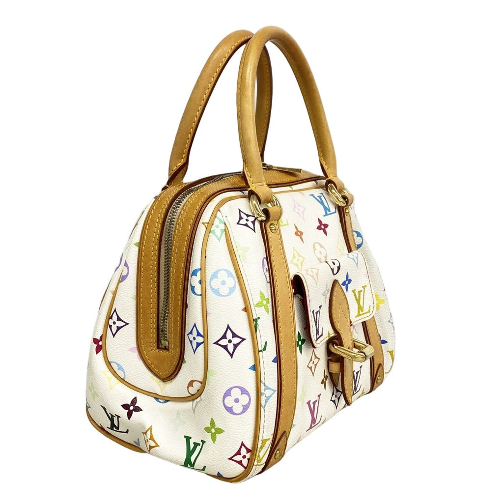 Louis Vuitton Handbag Monogram Multicolor Priscilla Blanc — view 2