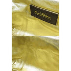 Louis Vuitton Monogram Satin Ommonier Clasp Chain Bag Brown Gold — view 8