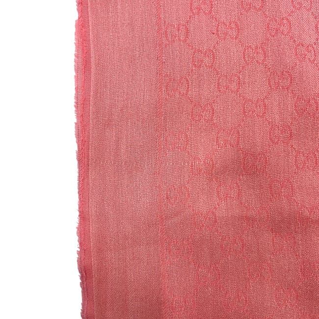 Gucci Shawl Pink Cleaned — view 8