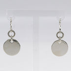 Gucci Trademark Logo Round Silver 925 12.1 g Earrings — view 4