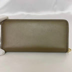 Loewe Round Zipper Long Wallet Brown — view 8
