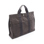 Hermes Tote Her Line MM Gray Canvas — view 2