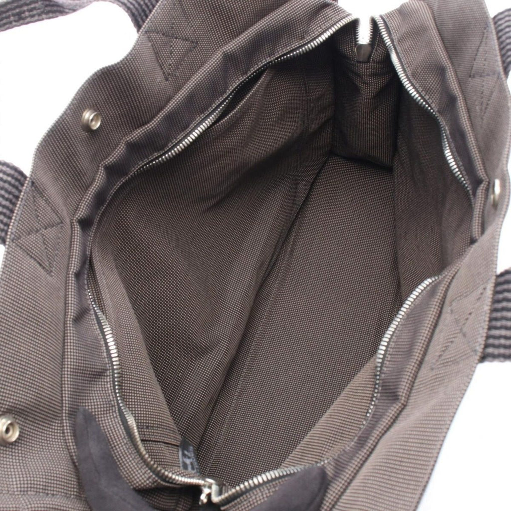 Hermes Tote Her Line MM Gray Canvas — view 3
