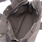 Hermes Tote Her Line MM Gray Canvas — view 3
