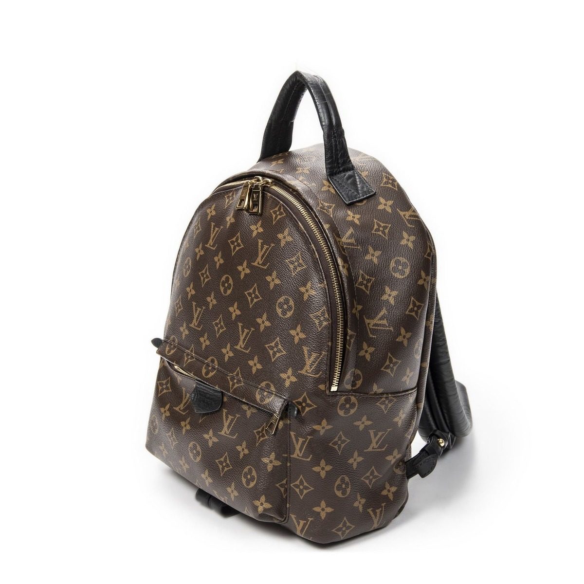 Louis Vuitton Palm Springs Brown Monogram Canvas Messenger Bag — view 2