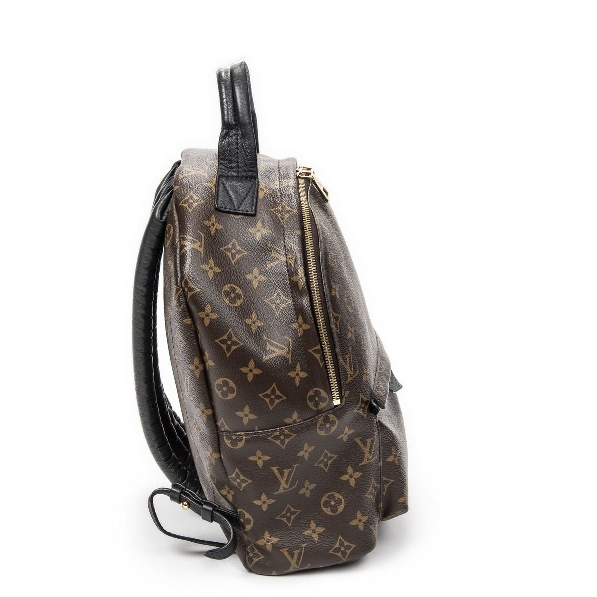 Louis Vuitton Palm Springs Brown Monogram Canvas Messenger Bag — view 4
