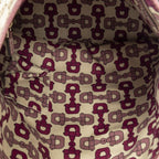 Gucci Web Vertical Jolique Tote Pink Beige GG Canvas — view 9