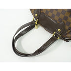 Louis Vuitton Verona PM Damier Ebene Tote Handbag Brown — view 5