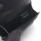 Fendi Trifold Wallet Baguette 8 M0395 Aajdf0 kur Nero Leather — view 5