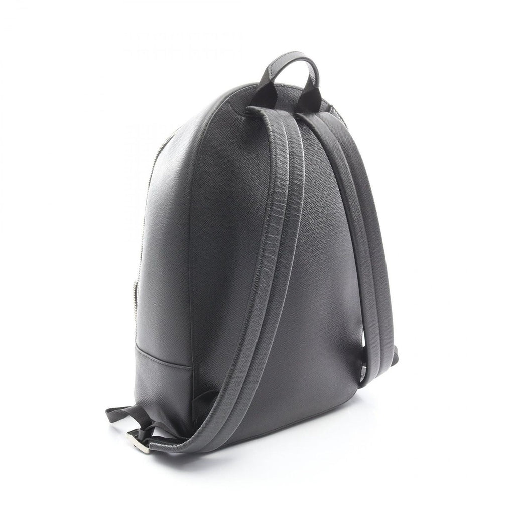 Louis Vuitton Backpack Alex Noir Black Leather — view 2
