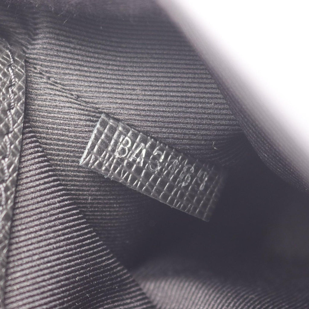 Louis Vuitton Backpack Alex Noir Black Leather — view 5
