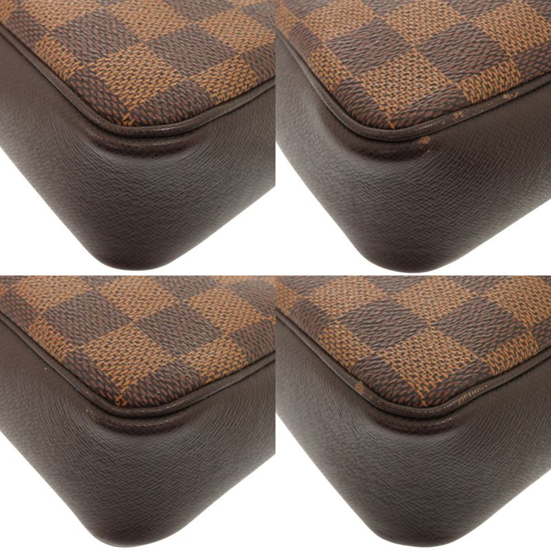 Louis Vuitton Trousse Makeup Damier Brown Handbag 0994 — view 4